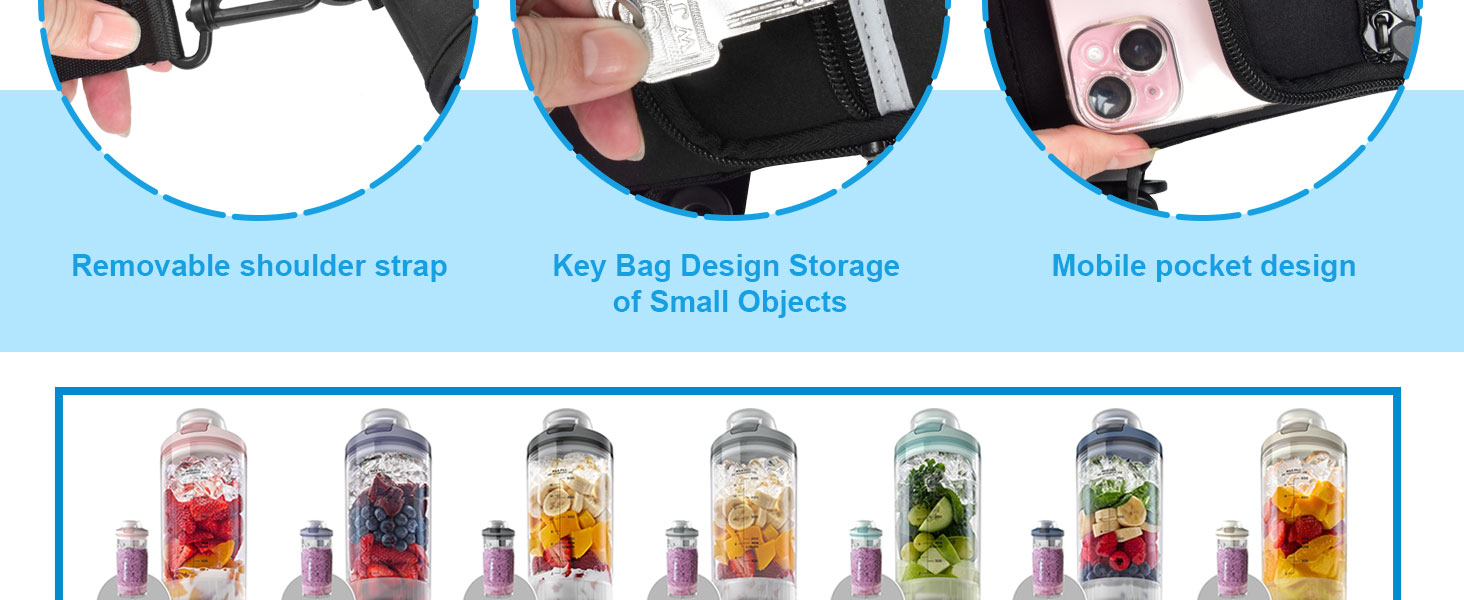 Personal Blender Bag for Ninja Blast Max