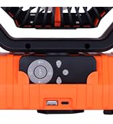 rechargeable fan camping fan with remote