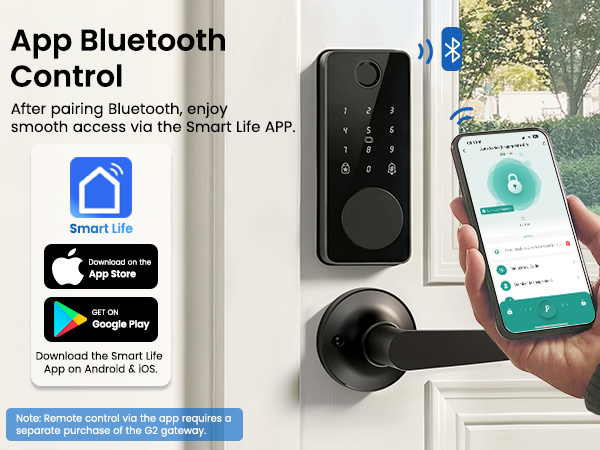 smart door lock 