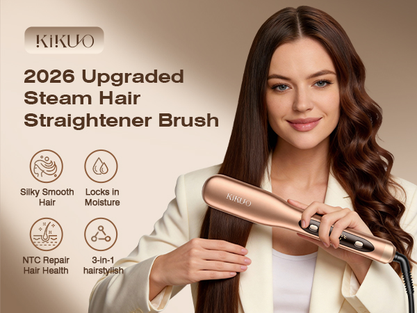 Steam Hair Straightener