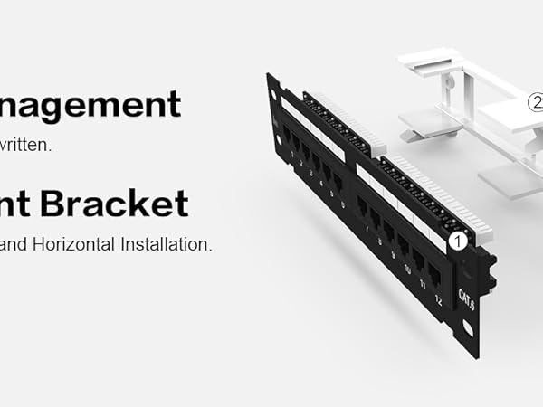 12port patch panel