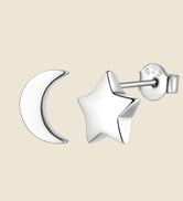 moon star earrings
