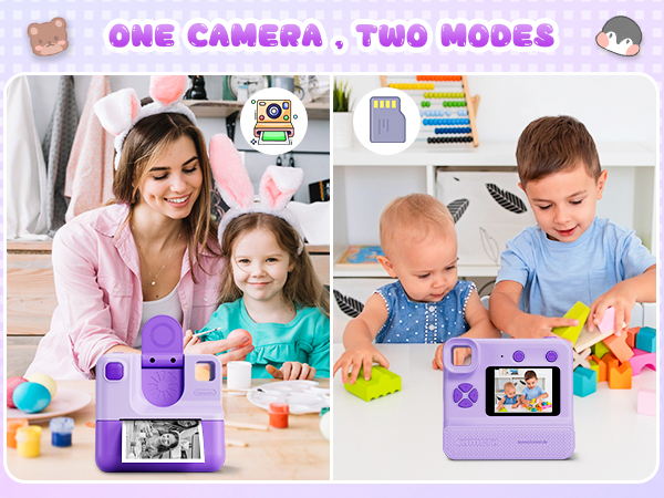 kids camera instant print