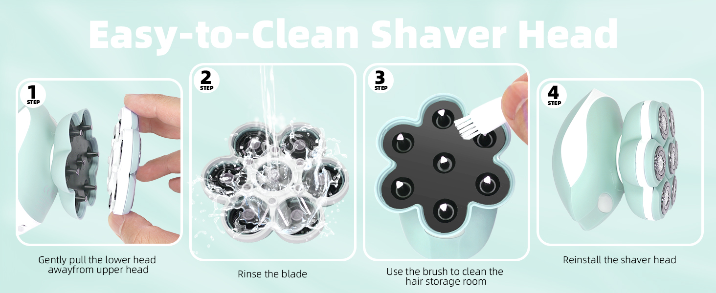 electric leg shaver