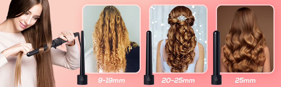 3in1 curling wand iron
