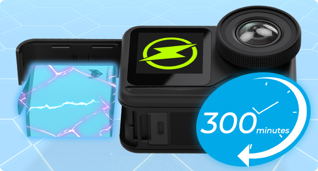 300 Mins Ultra-long Battery Life