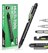 Gifts for Men, 9 in 1 Multitool Pen for Birthday Gifts Stocking Stuffers for Dad Husband,Grandpa,...