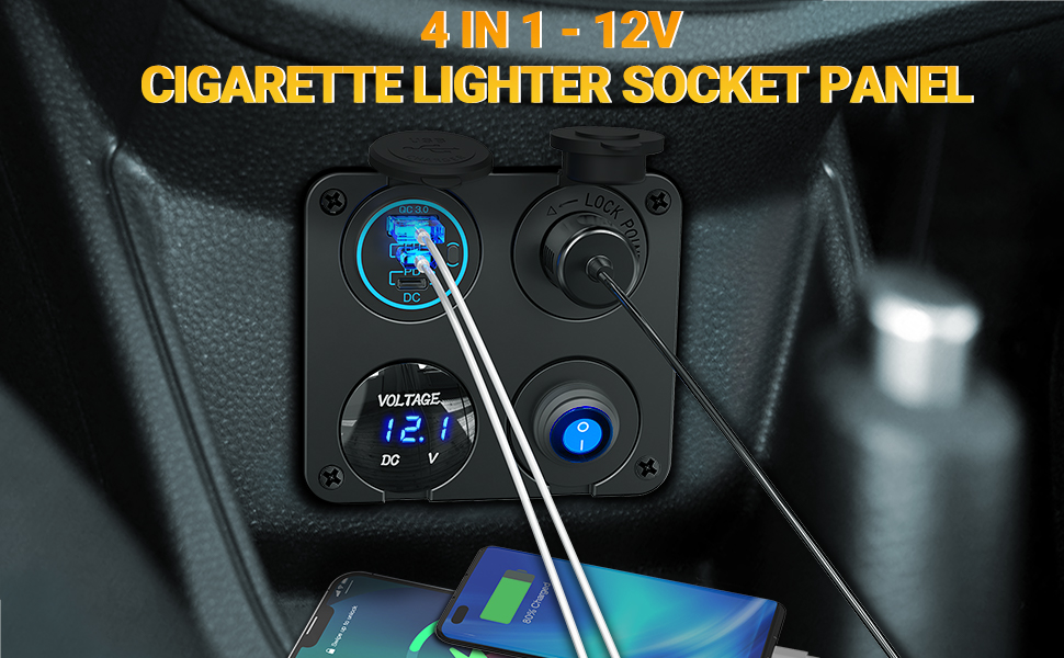 12v usb outlet