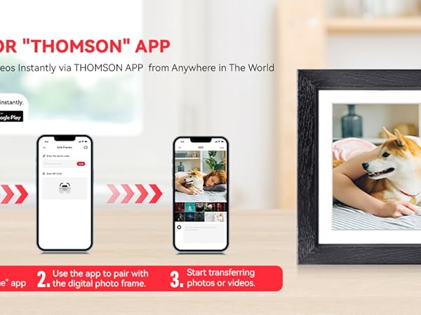 digital photo frame wifi