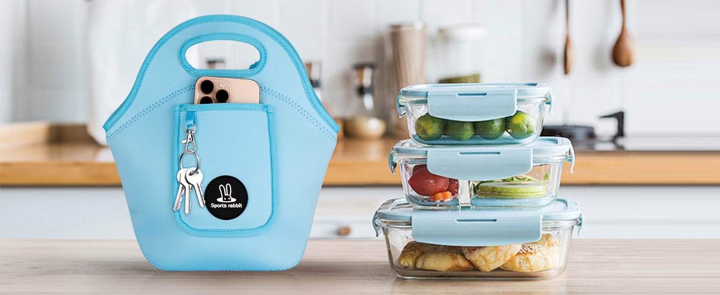 large capacity lunch bag, perfect for family picnics, outdoor dining, and travel use.