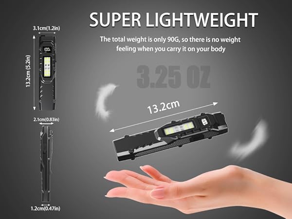 flat flashlight