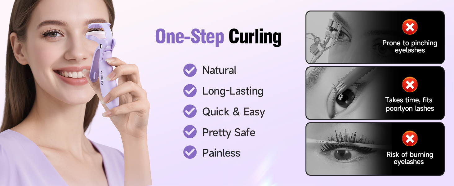 heated lash curler