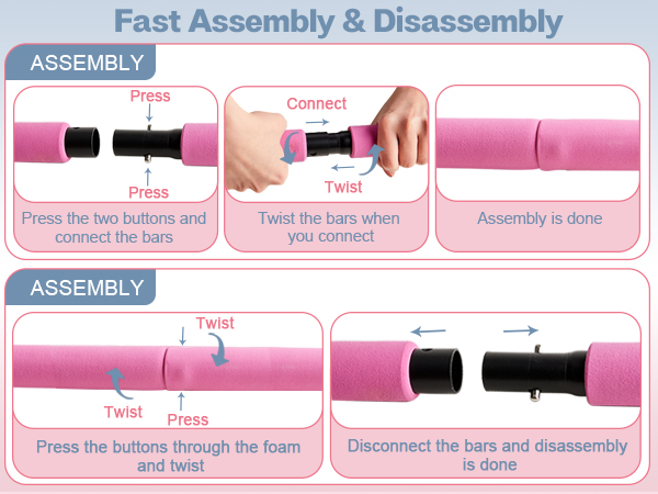 Upgraded pilates equipment