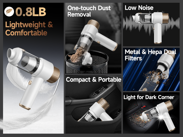 car vacuum portable cordless