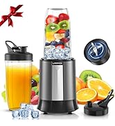 Smoothie Blender, 1500W Personal Blender for Smoothies, Shakes and Nutrient Extractions with 2pcs...