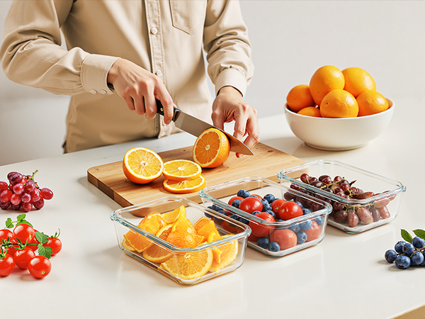 glass tupperware sets with lids