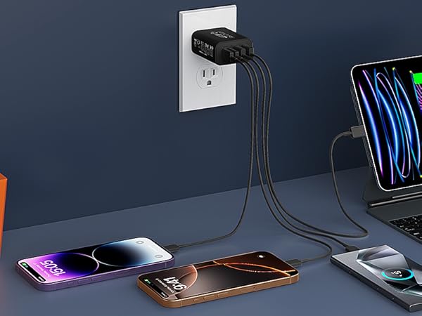 usb fast charger block usb c fast charger block usb charger block multiple ports