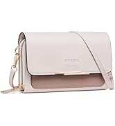Roulens Small Crossbody Bag for Women,Cell Phone Purse Women's Shoulder Handbags Wallet Purse wit...