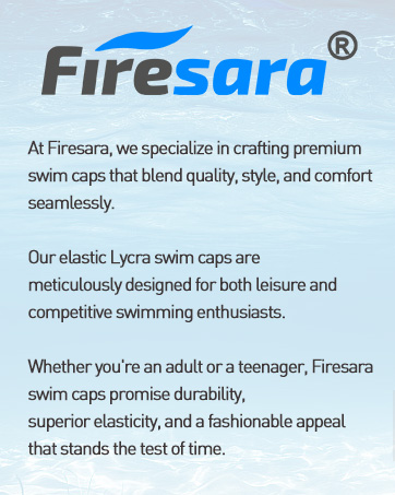 Firesara Fishtail Fabric Swim Cap