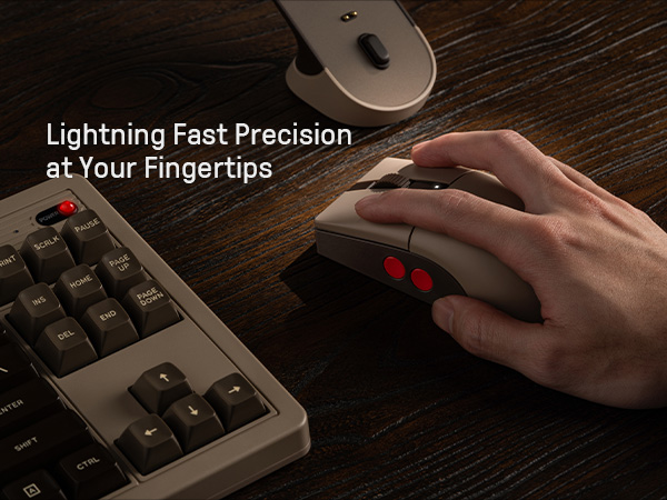 wireless Mouse Customizable mouse PAW 3395 Sensor mouse gaming mouse Programmable buttons