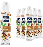 Glade Air Freshener Room Spray, Cozy Vanilla Scent, Odor Fighting to Deliver Long Lasting Freshne...