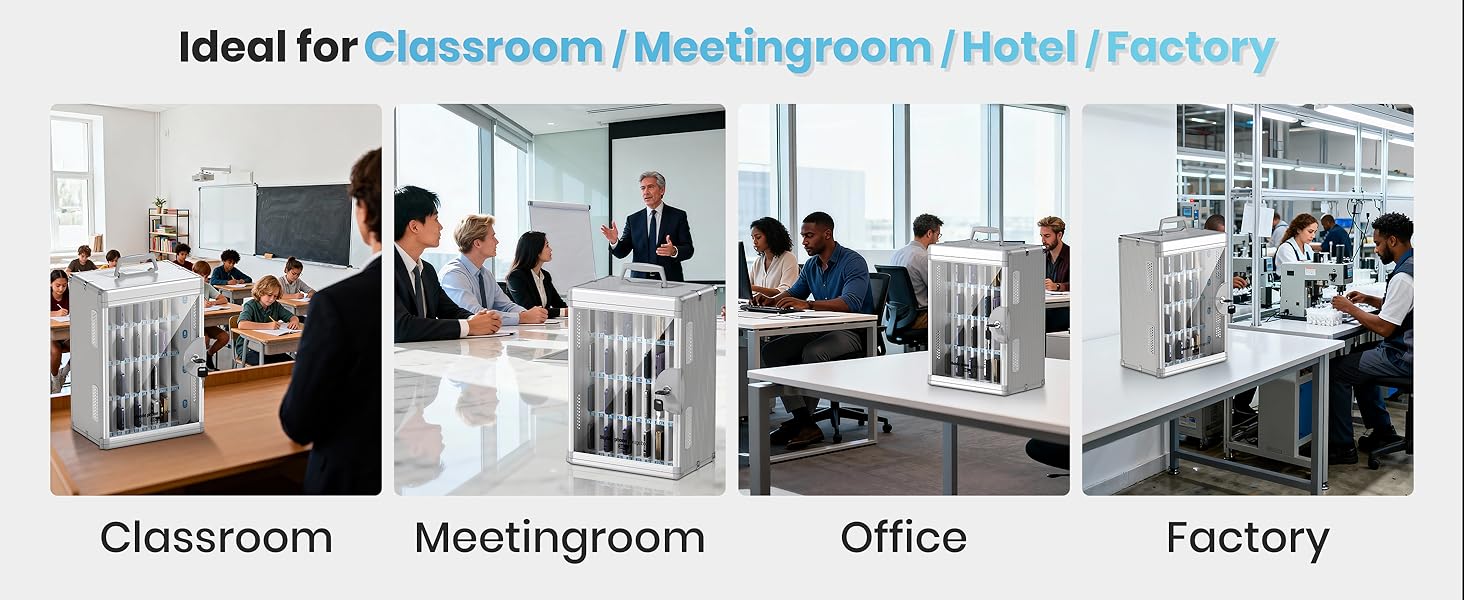 Mobile Phone Storage for Meetingroom