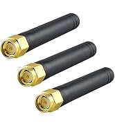 YOTENKO 433MHz Antenna SMA Male Rubber Duck Antenna 3-Pack, GSM Omni Directional Thumb Antenna fo...