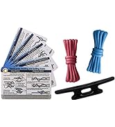 ReferenceReady Nautical Knot Tying Kit for Boaters and Sailors