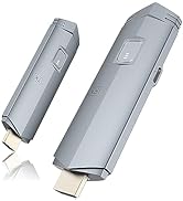Wireless HDMI Transmitter and Receiver, HDMI Wireless Extender Portable 4k Wireless HDMI Kit, Plu...