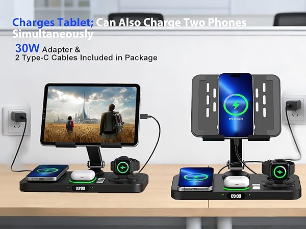 ipad charging station