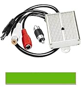 CCTV Microphone Security Microphone Audio Outdoor CCTV Gift RCA Tiny Surveillance Microphone DVR ...
