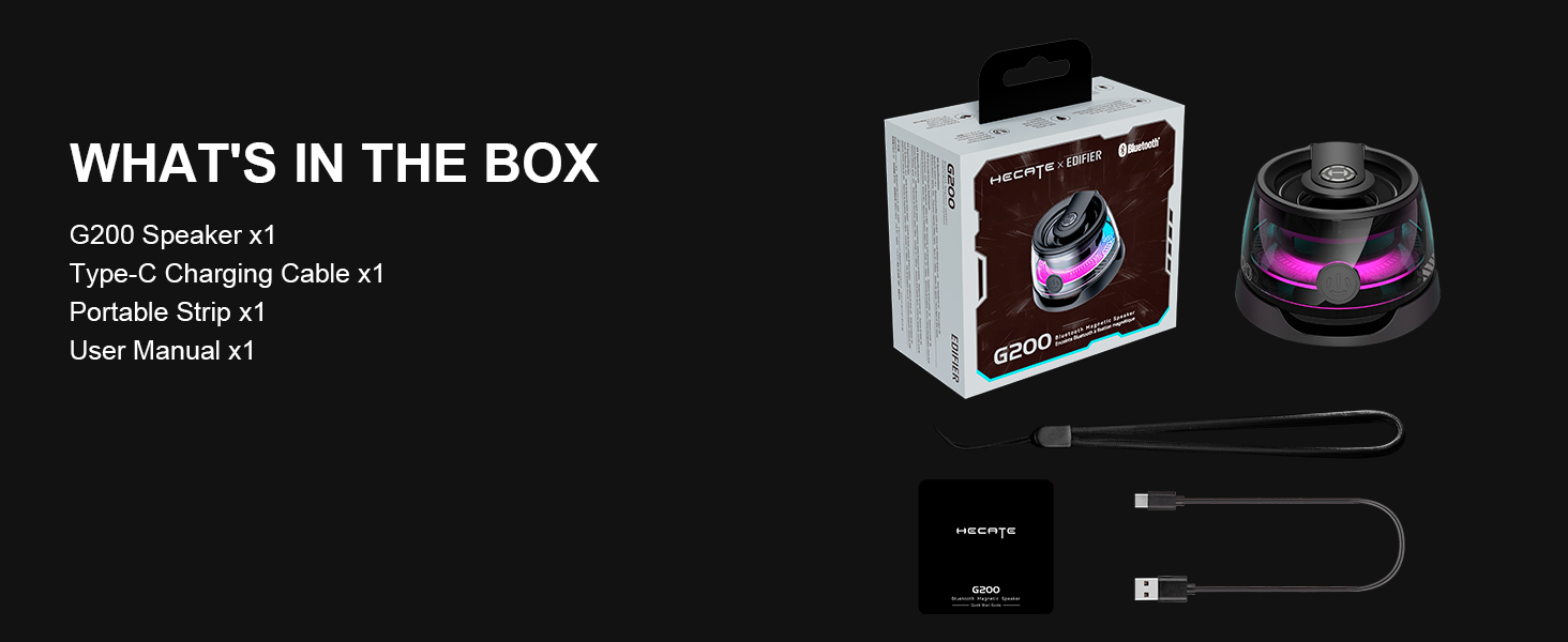 Edifier G200 Magnetic Bluetooth Speakers