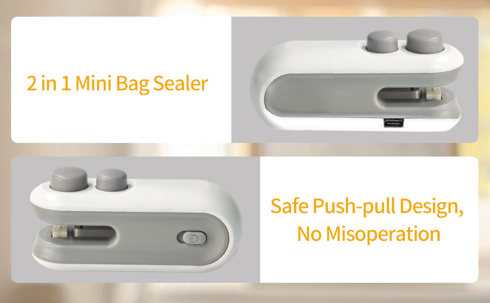 2 in 1 Mini Bag Sealer