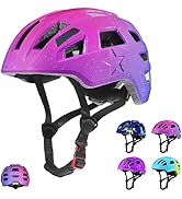 Zacro Kids Helmet 5-14 for Boys Girls, Adjustable Lightweight Toddler Helmet with Reflective Safe...