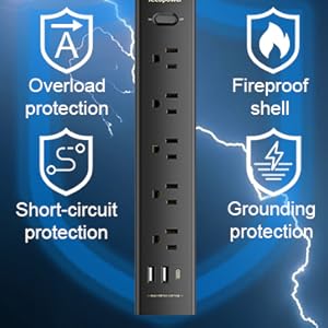 powerstrips with surge protector