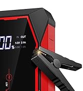 Jump Starter, 5000A Battery Jumper Starter Portable, Car Battery Jump Starter, Power Booster Pack...