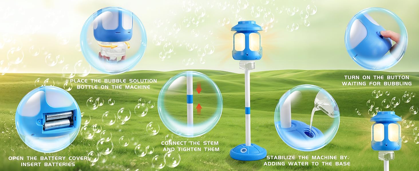 standing bubble machine for kids,automatic bubble blower,bubble maker,bubble gun