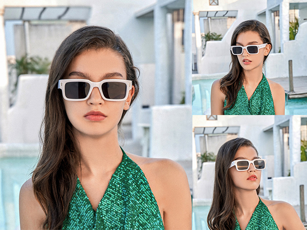 Square Frame Sunglasses for Women