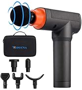Massage Gun Deep Tissue Percussion Muscle Massager - Cordless Handheld Body Back Neck Massager fo...