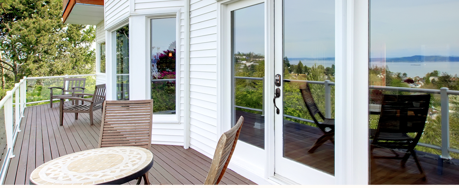 Fits various scenarios—front door, courtyard, balcony, garage, hollway