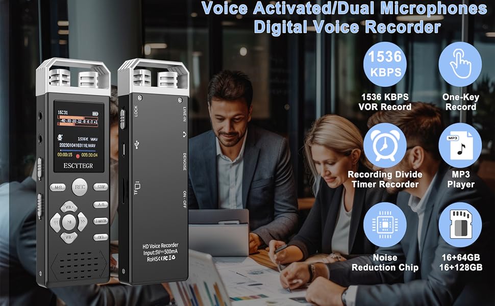escytegr voice recorder