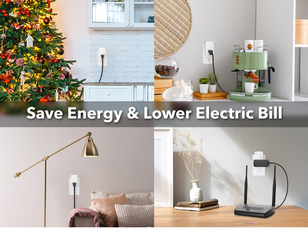 BN-LINK Wireless Remote Control Electrical Outlet Switch for Household Appliance