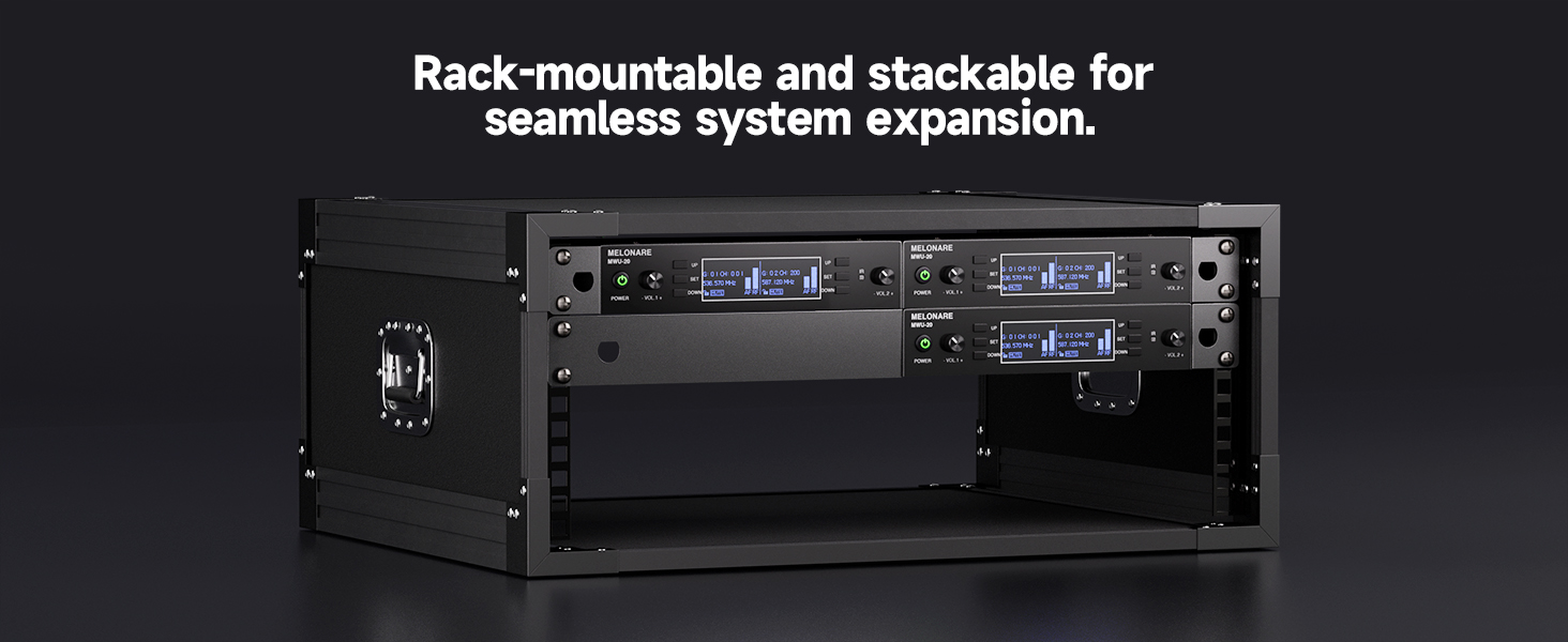 4-Channel Wireless Microphone System