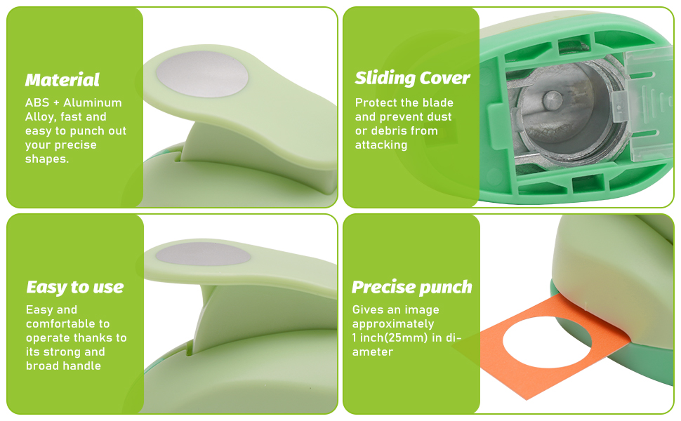 single hole punch