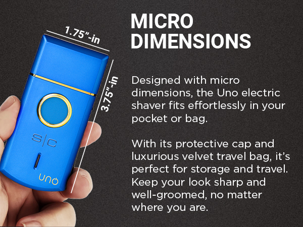 StyleCraft Uno Cordless Single Foil Shaver