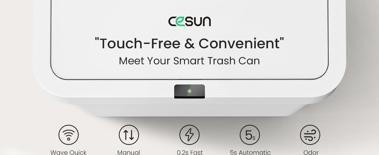 Bathroom small trash can