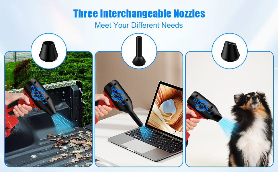 Portable High-Speed Compressed Air Duster 12