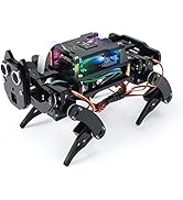 Freenove Robot Dog Kit for ESP32-WROVER (Included), Camera, Walking, Ultrasonic Ranging, Touch Se...