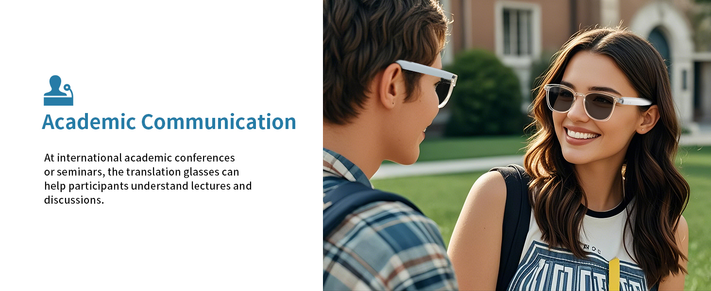 Smart Glasses AI Translation Glasses Smart Glasses with Translation