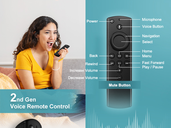 Voice Remote Replacement for TV Stick